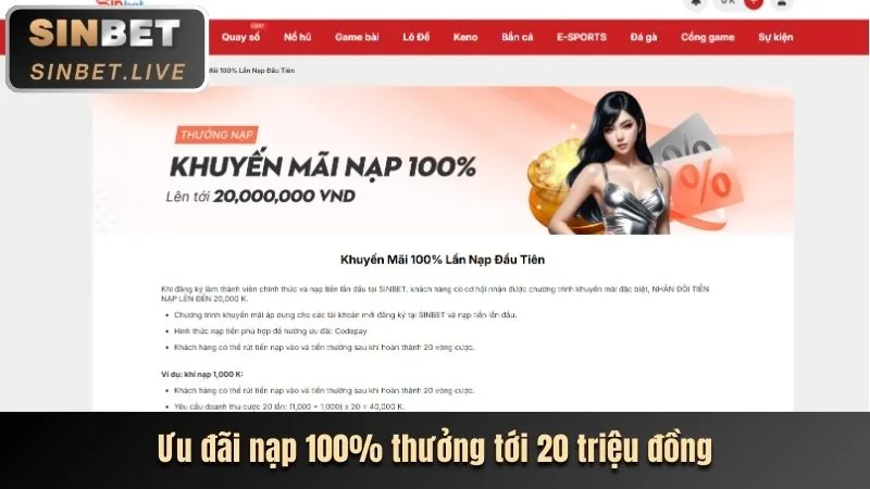 Nút tải xuống Gowin APK trên trang web chính thức
